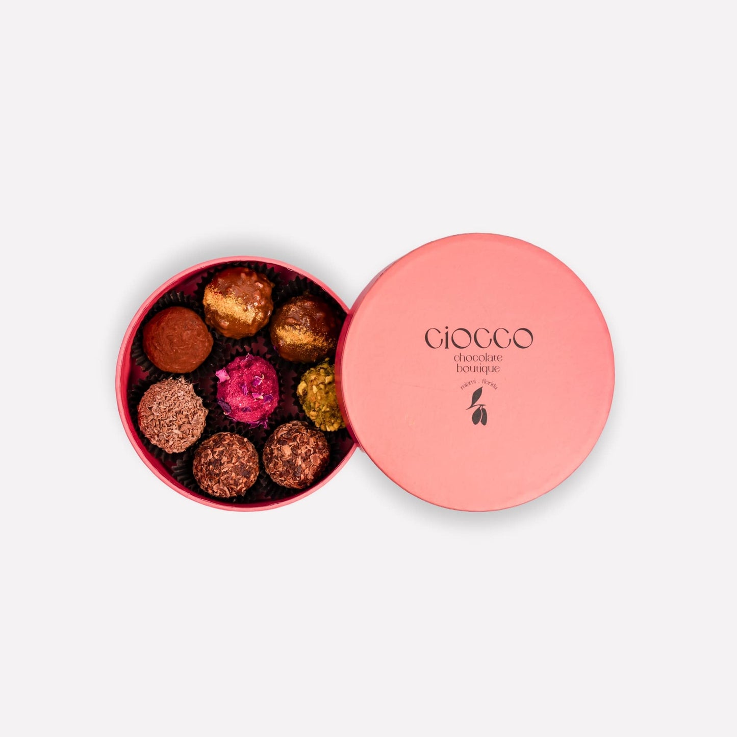 Signature chocolate box with assorted gourmet truffles