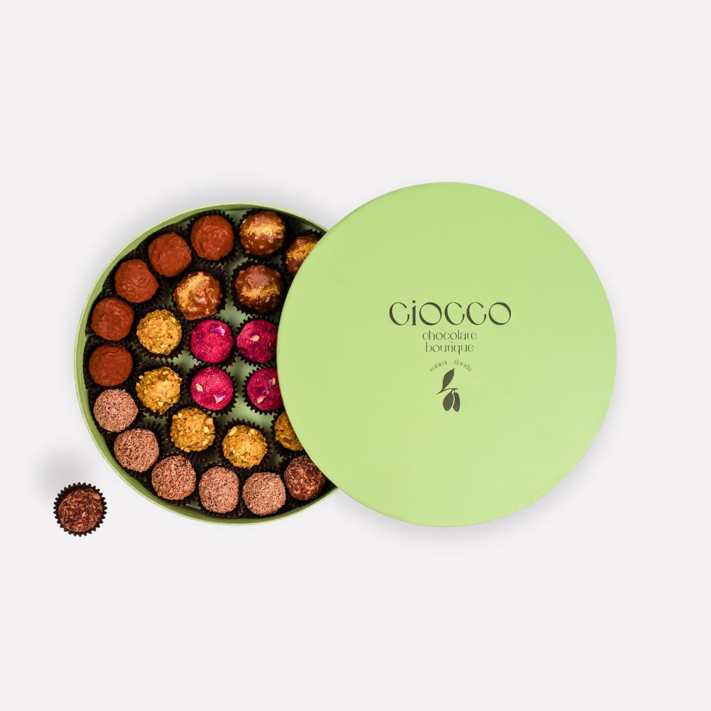Signature chocolate box with assorted gourmet truffles